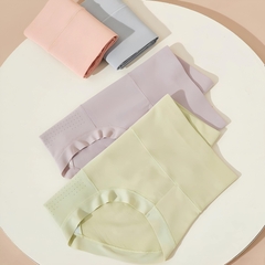 Set 3 Hoặc 5 TẶNG 1 Quần Lót Cạp Cao Gen Bụng Mặc Hàng Ngày Thoải Mái Chất Liệu Mềm Mát Đáy Quần Thông Hơi, Quần Có Đủ Size Mã C120