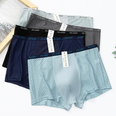 Sét 4 quần đùi nam thông hơi nhật cạp nhỏ Menswear Boxer