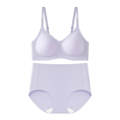 Set Bộ Đồ Lót Nữ su non cao cấp, Áo mút mỏng liền áo không xê dịch+ Quần lót su đúc không lộ viền [510]] Voi