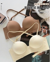 [T946] Áo lót Nữ su đúc mặc hở lưng đệm 5cm hàng không gọng, áo lót nâng ngực đệm dày Bra