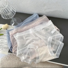 [T01] Set 5 quần lót su lụa băng tàng hình mềm mỏng nhẹ mát lạnh Ordi Nữ Women
