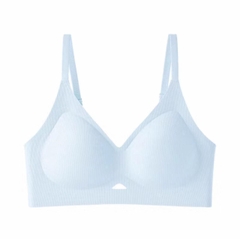 Áo Nâng Ngực Bra Chất Su Mềm Mỏng Nhẹ Không Gọng Có Mút Đệm Tròn Gom Quả Chống Chảy Xệ Hạn Chế Ngấn Lưng [A37]