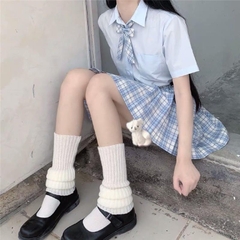 [B31] Tất Ống chân dệt kim dài 40cm, Tất len cá tính dễ thương làm ấm chân và phong cách thời trang Nữ