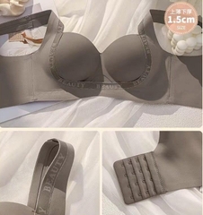 [Áo Lùi 1 Size] Áo Lót không gọng su non mút mỏng, viền áo chạy chữ trẻ trung SCM
