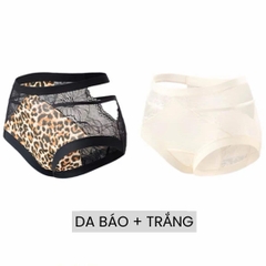 [LOT CHIC 58] Combo 2-4 Quần Lót Nữ Phong Cách Pháp Gợi Cảm Phối Ren Cao Cấp, Thiết Kế Hở Eo Cut Out Quyến Rũ, Chất Liệu Lụa Satin Phối Ren Mềm Mại