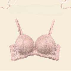[912] Áo Lót Ren Ko Gọng Đệm Dày 5.5cm Nâng V1 Bra Đen Kem