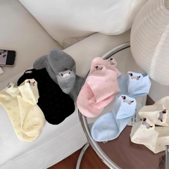 [B56] Tất Chân Nữ Cổ Ngắn Hình Cún Cute, Vớ Nữ Hàng QC