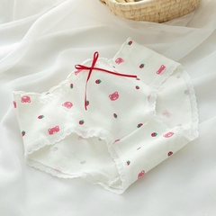 Sét 5 Quần Lót Nữ Cute Gấu Hồng Cotton  Women