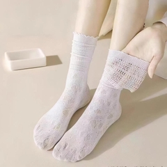[C75] Tất Chân Nữ Ren Thoáng Khí, Vớ Nữ Ren Dễ Thương Hàng QC