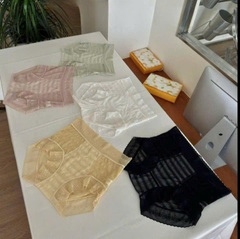 [VIP_1360] Sét 5 Quần Lót Nữ phối ren cạp cao, hàng cao cấp chất ren mềm mại, co giãn tốt, Full hộp sang chảnh 5 màu, đũng quần thông thoáng Women