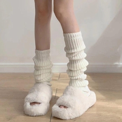 [B31] Tất Ống chân dệt kim dài 40cm, Tất len cá tính dễ thương làm ấm chân và phong cách thời trang Nữ