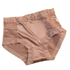 [R5] Set 5 Quần Lót Nữ Su Lụa Satin Ren Có Hông Thông Thoáng Mát Mềm Mịn sanitary  panties Women