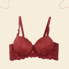 [912] Áo Lót Ren Ko Gọng Đệm Dày 5.5cm Nâng V1 Bra Đen Kem