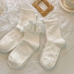 [A85] Tất Chân Nữ Dễ Thương, Vớ Lolita Hàng Quảng Châu Chất Cotton Thoáng Khí
