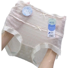 (45-70kg) Sét 5 Quần Lót Nữ cạp cao phối ren thông hơi mềm mịn, co giãn đàn hồi tốt Women [2462] Voi