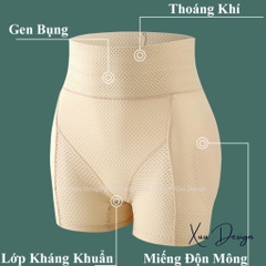 Quần độn(DM) 3trong1 hàng đẹp cao cấp 6573