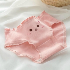 Sét 5 Quần Lót Nữ Cute Gấu Hồng Cotton  Women