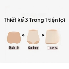 Quần Đùi Mặc Váy Nâng V3+ Gen Vòng Eoo, Mặc Không Lộ Viền, Quần Lót Nữ Mặc Váy Chất Su Lạnh Thoáng Mát [V69]