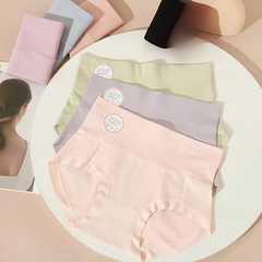 Set 3 Hoặc 5 TẶNG 1 Quần Lót Cạp Cao Gen Bụng Mặc Hàng Ngày Thoải Mái Chất Liệu Mềm Mát Đáy Quần Thông Hơi, Quần Có Đủ Size Mã C120