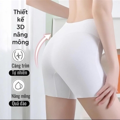 Quần Đùi Mặc Váy Nâng V3+ Gen Vòng Eoo, Mặc Không Lộ Viền, Quần Lót Nữ Mặc Váy Chất Su Lạnh Thoáng Mát [V69]