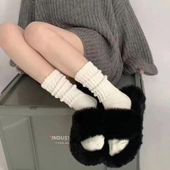 [B17] Tất chân cổ cao liền bàn cá tính, vớ dệt kim hàng Quảng Châu, vải cotton mềm mại thấm hút tốt