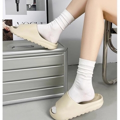 [A83] Tất trơn cổ cao chất liệu cotton mềm mại hàng Quảng Châu