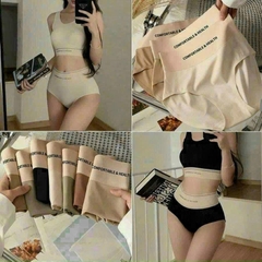 Set 5Quần Lót Nữ su đúc cạp cao, quần ôm V2 thoải mái hàng ngày không lộ viền Women C66