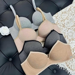 Áo Lót Nữ Mút Mỏng Không Gọng Đệm massge Vòng 1 thoải mái hàng ngày A12 NÊN TĂNG 1 SIZE