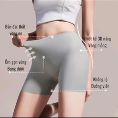 Quần Đùi Mặc Váy Nâng V3+ Gen Vòng Eoo, Mặc Không Lộ Viền, Quần Lót Nữ Mặc Váy Chất Su Lạnh Thoáng Mát [V69]