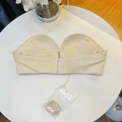Áo ngực su đúc không dây chống tụt Fom nhỏ mút 3cm đệm bàn tay nâng C11