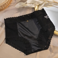 [R5] Set 5 Quần Lót Nữ Su Lụa Satin Ren Có Hông Thông Thoáng Mát Mềm Mịn sanitary  panties Women