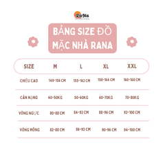 Đồ mặc nhà quần lửng có sẵn mút ngực