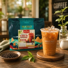 Trà Sữa Hòa Tan Trân Châu Vị Hồng Trà Maxko