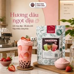 Bột Sữa Hương Dâu Tây Maxko 1kg