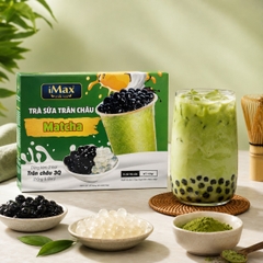Trà sữa trân châu hòa tan vị matcha Maxko