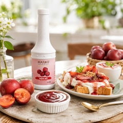 Sốt Mận Đỏ Maxko 1L
