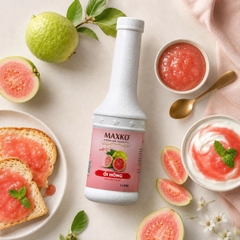 Sốt Ổi Hồng Maxko 1L