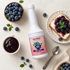 Sốt Việt Quất Maxko 1L