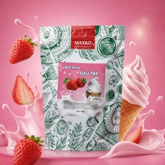 Bột Kem Dâu Tây Maxko 1kg