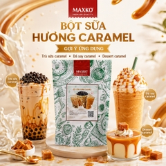 Bột Sữa Hương Caramel Maxko