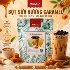 Bột Sữa Hương Caramel Maxko
