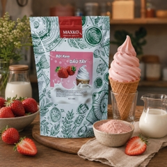 Bột Kem Dâu Tây Maxko 1kg
