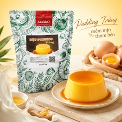 Bột Pudding Trứng Maxko 1kg