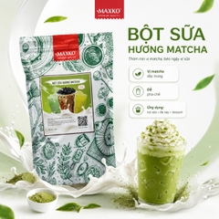 Bột Sữa Hương Matcha Maxko 1kg