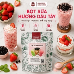 Bột Sữa Hương Dâu Tây Maxko 1kg