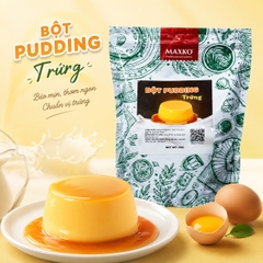 Bột Pudding Trứng Maxko 1kg