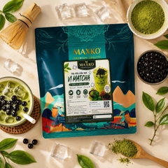 Trà Sữa Hòa Tan Trân Châu Vị Matcha Maxko
