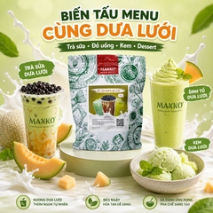 Bột Sữa Hương Dưa Lưới Maxko 1kg