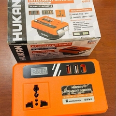 Đế Chuyển Đổi Nguồn Điện HUKAN G1-BCN0218 Pin 21V lên 180 - 220V, Chân pin phổ thông 4cm, Chính Hãng