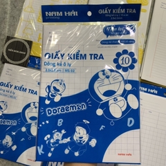 Giấy kiểm tra kẻ ngang và ô ly (hàng cao cấp)
